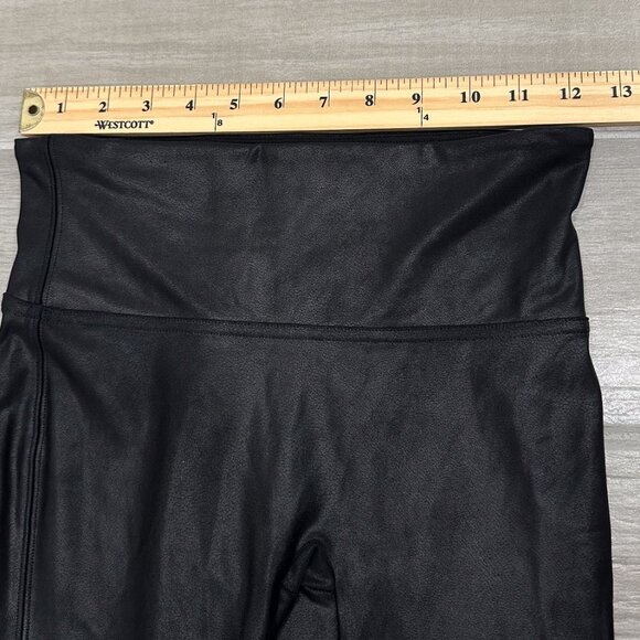 Spanx Ready to Wow Faux Leather Leggings in Black Style # 2437 Women’s Size S - Picture 13 of 17